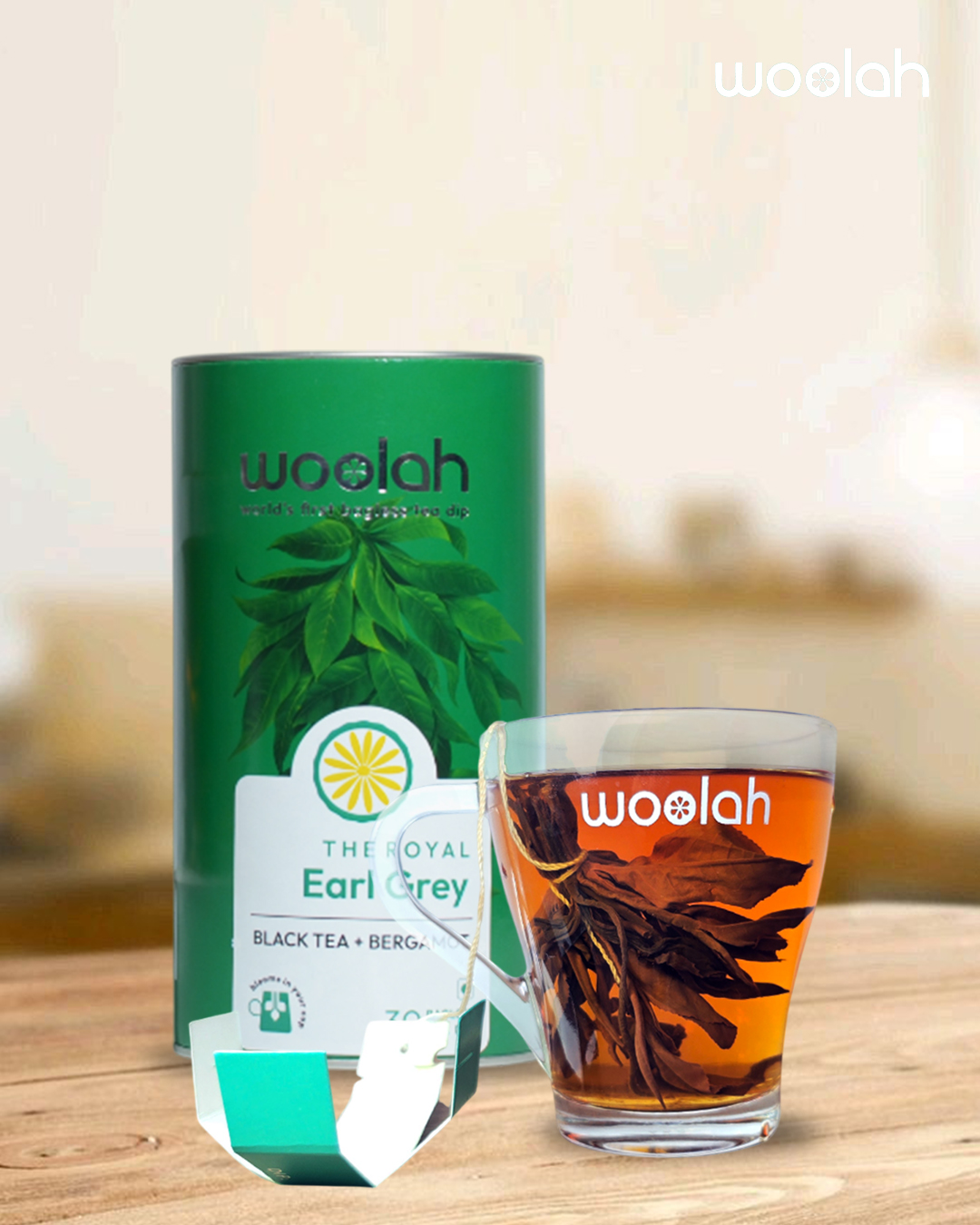 Xcillency × Woolah Tea | UK's First Bagless Tea Dip
