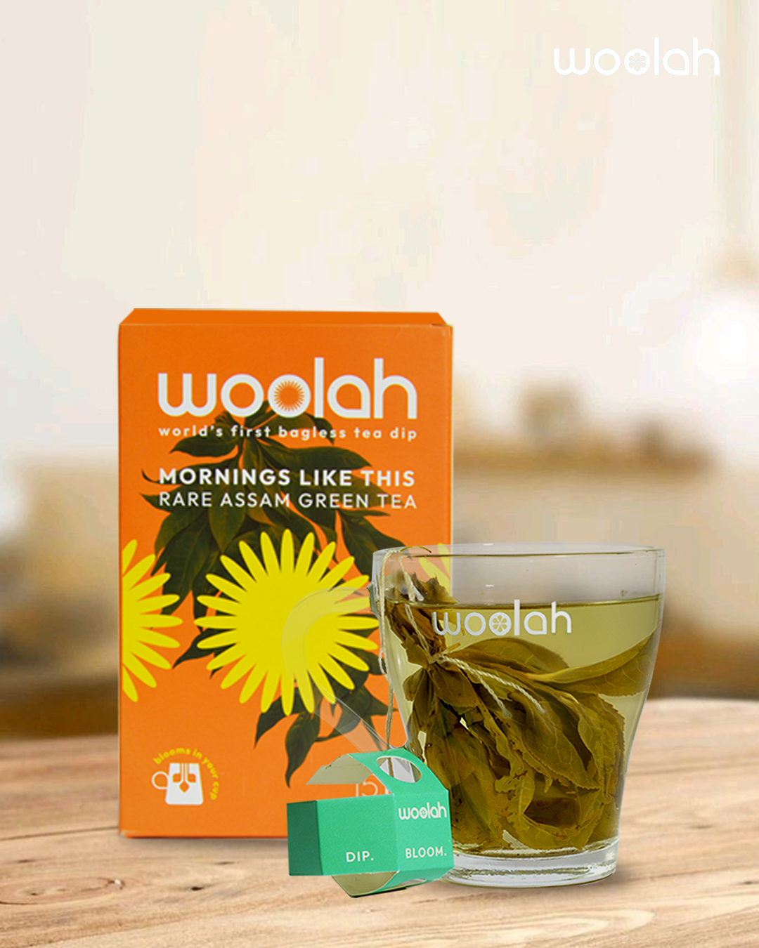 Xcillency × Woolah Tea | UK's First Bagless Tea Dip